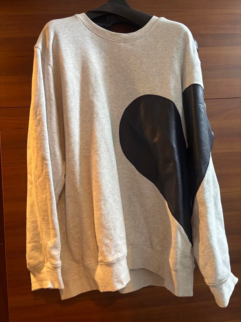 KNIT ハート　スウェット　トレーナー