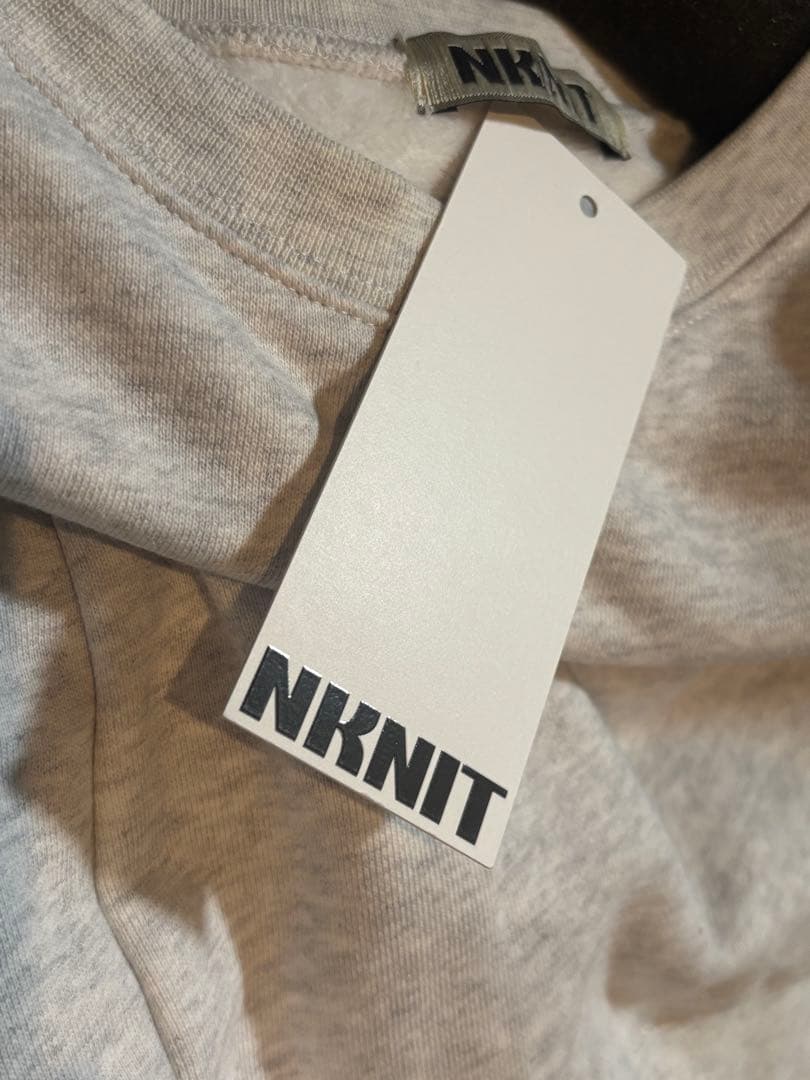 KNIT ハート　スウェット　トレーナー