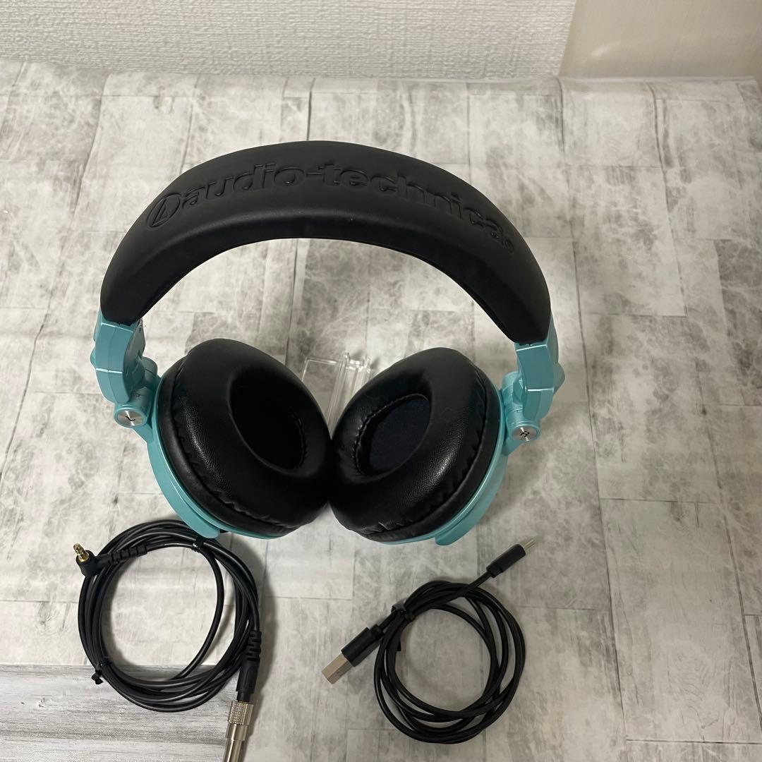 限定カラー ATH-m50x IB アイスブルー ワイヤレス ヘッドホン