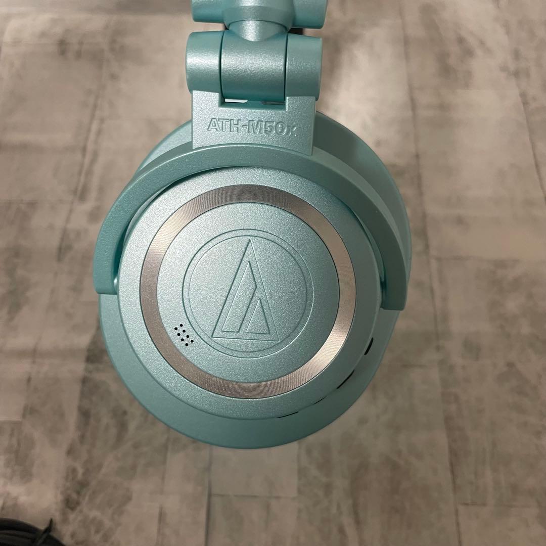 限定カラー ATH-m50x IB アイスブルー ワイヤレス ヘッドホン