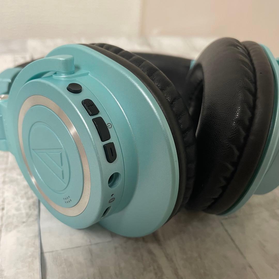 限定カラー ATH-m50x IB アイスブルー ワイヤレス ヘッドホン