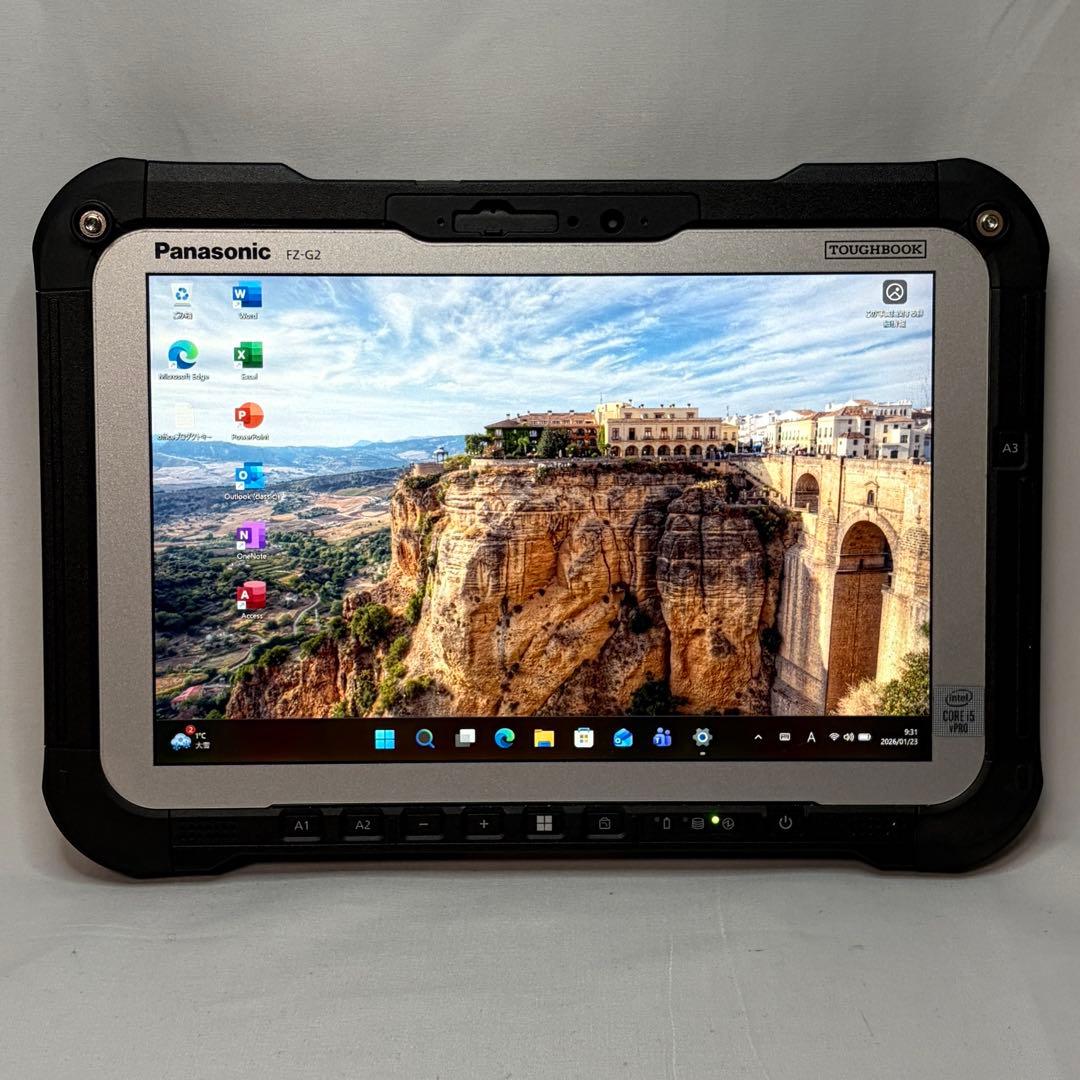 美品 TOUGHBOOK FZ-G2 10世代 i5 8GB 256G オフィス