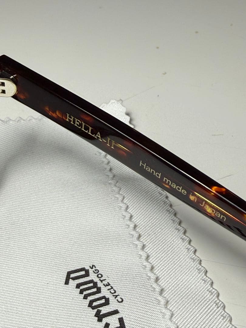 UNCROWD MODEL-HELLA-Ⅱ サングラス 日本製 べっ甲タイプ