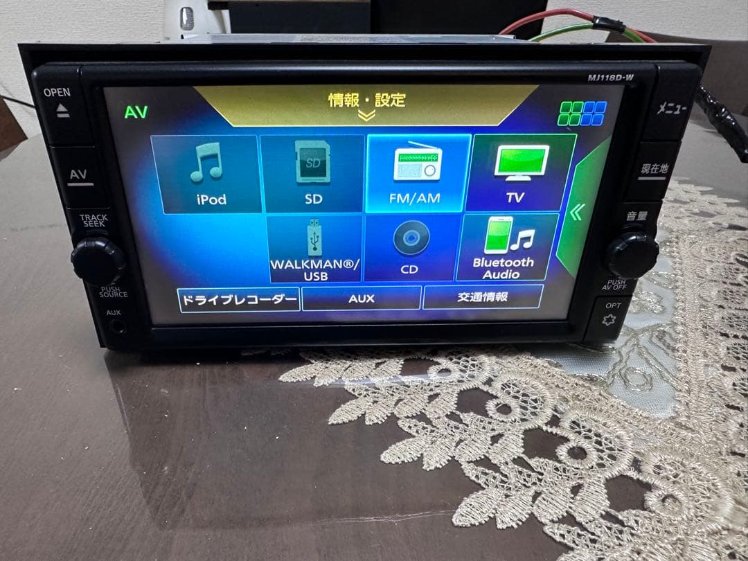 MJ118D-W カーナビ