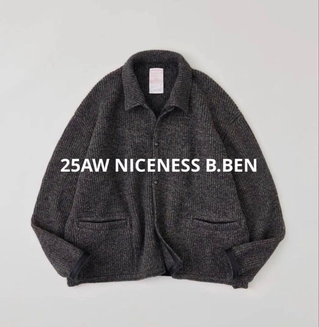 最終値下げ！25AW NICENESS B.BEN グレー　L