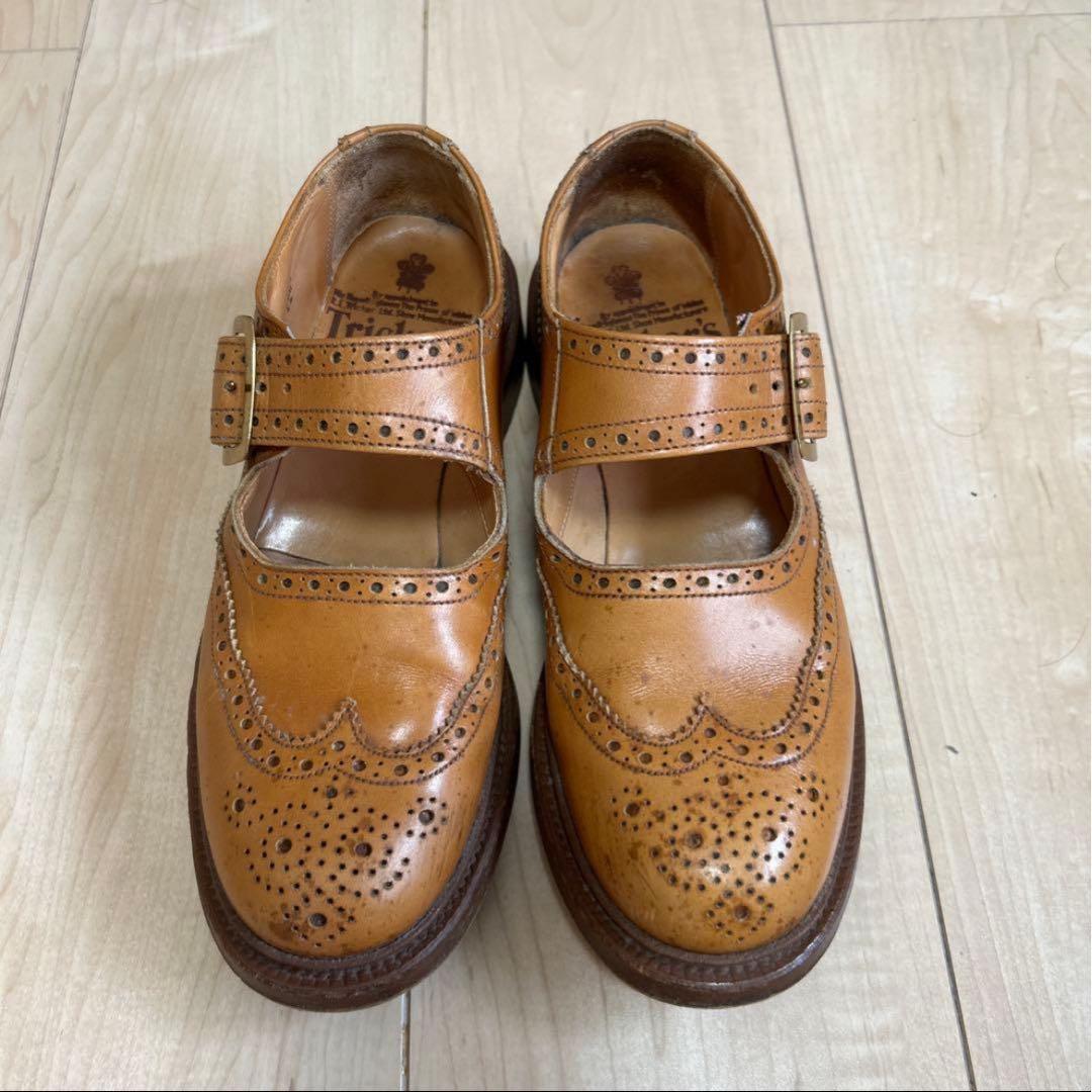 Tricker's メリージェーン　トリッカーズ　 ウィングチップ　バートン