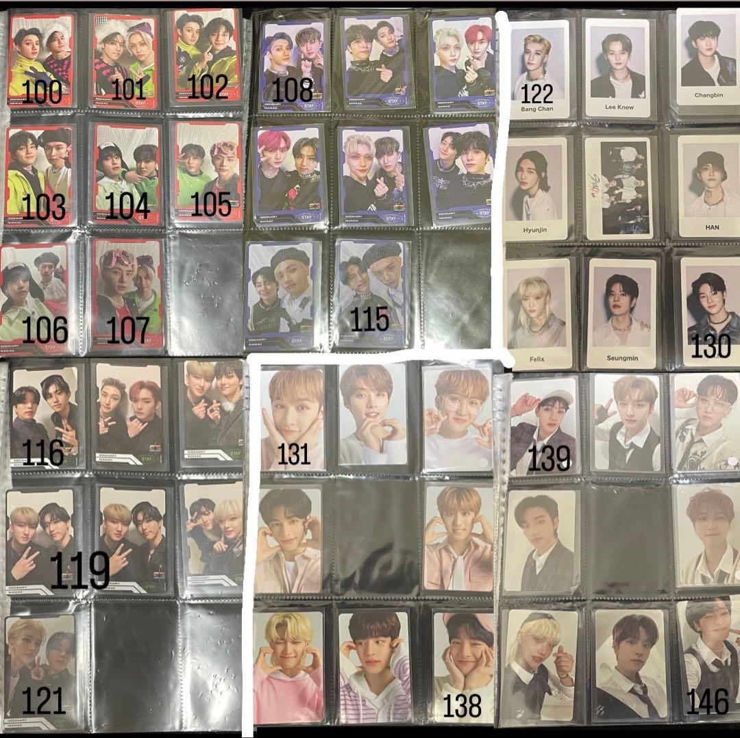 StrayKids スキズ バンチャン リノ チャンビン ヒョンジン トレカ