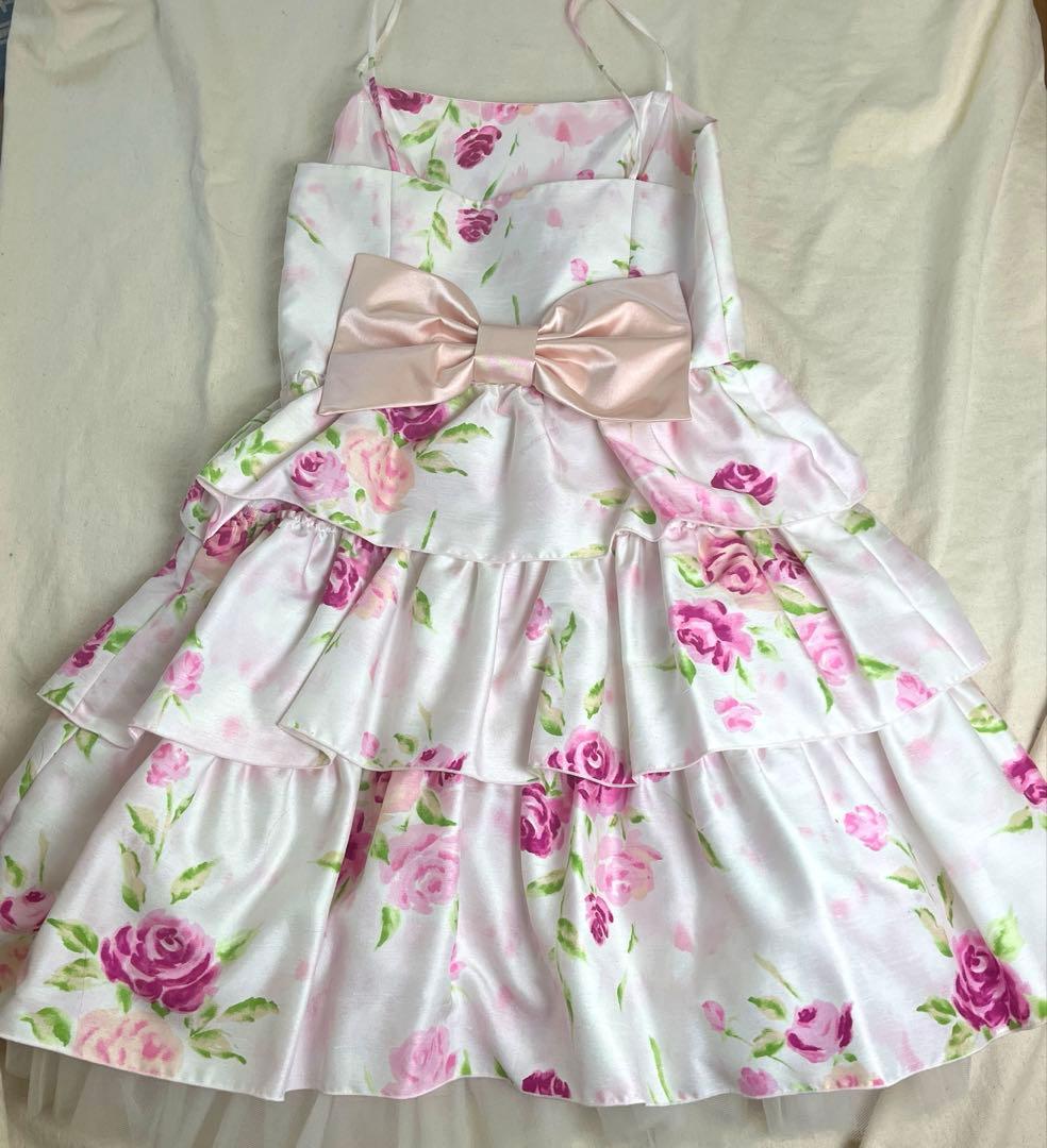 ジーザスディアマンテ ヴィクトリアワンピ　薔薇　リボン
