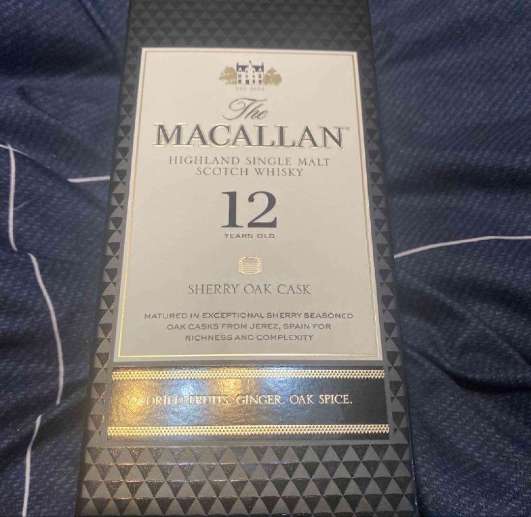 【新品未開封】　マッカラン12年　シェリーカスク