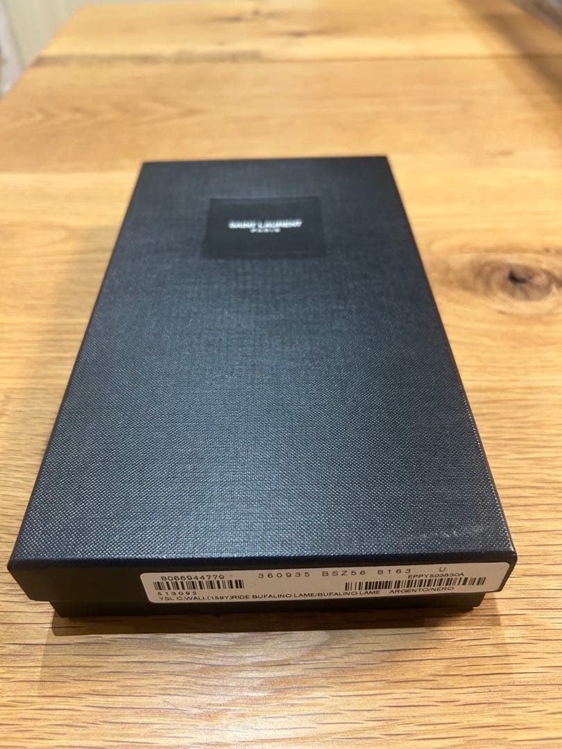【未使用】 SAINT LAURENT PARIS WALLET