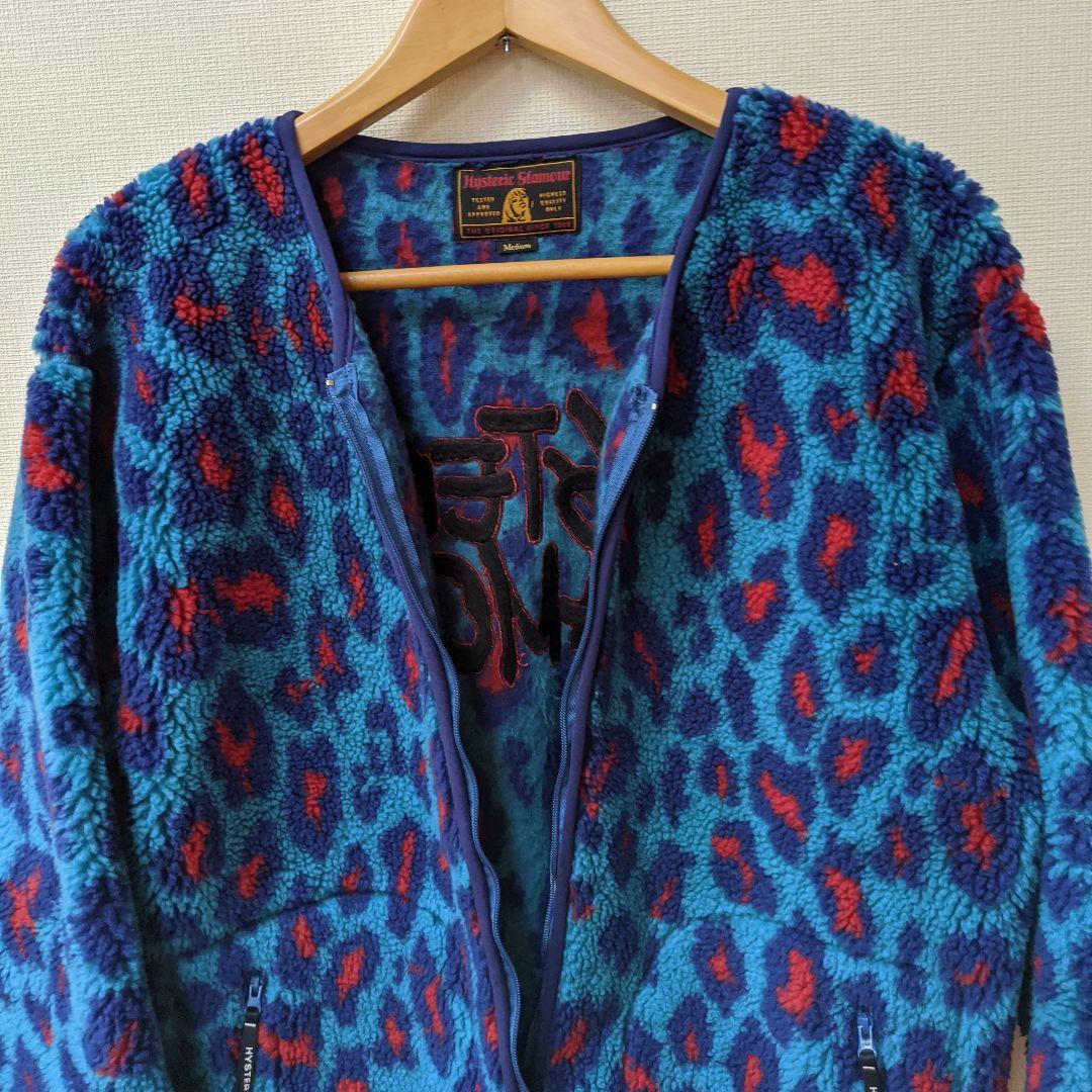 最終価格】新品 HYSTERIC GLAMOUR レオパード刺繍ボアジャケット