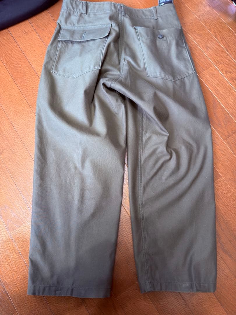 2/1まで【CIOTA / シオタ】スビンコットン ベイカーパンツ(初期)