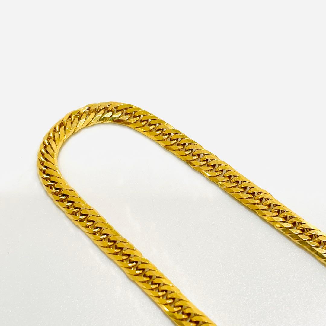 18金 喜平アンクレット 10.34g 24cm 8面トリプルK18 キヘイ