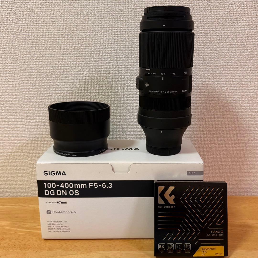 美品 SIGMA 100-400mm F5-6.3ソニーEマウント用