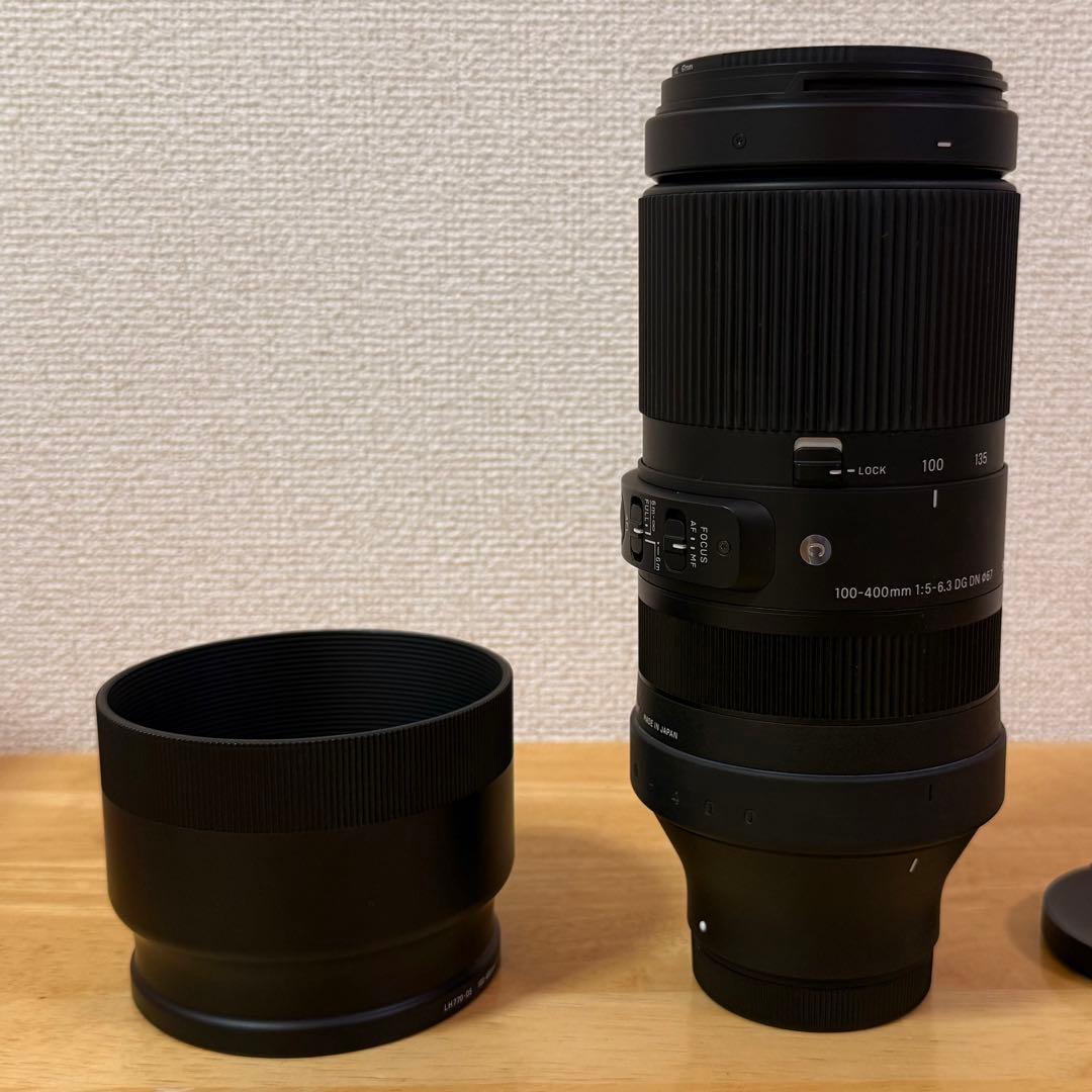 美品 SIGMA 100-400mm F5-6.3ソニーEマウント用