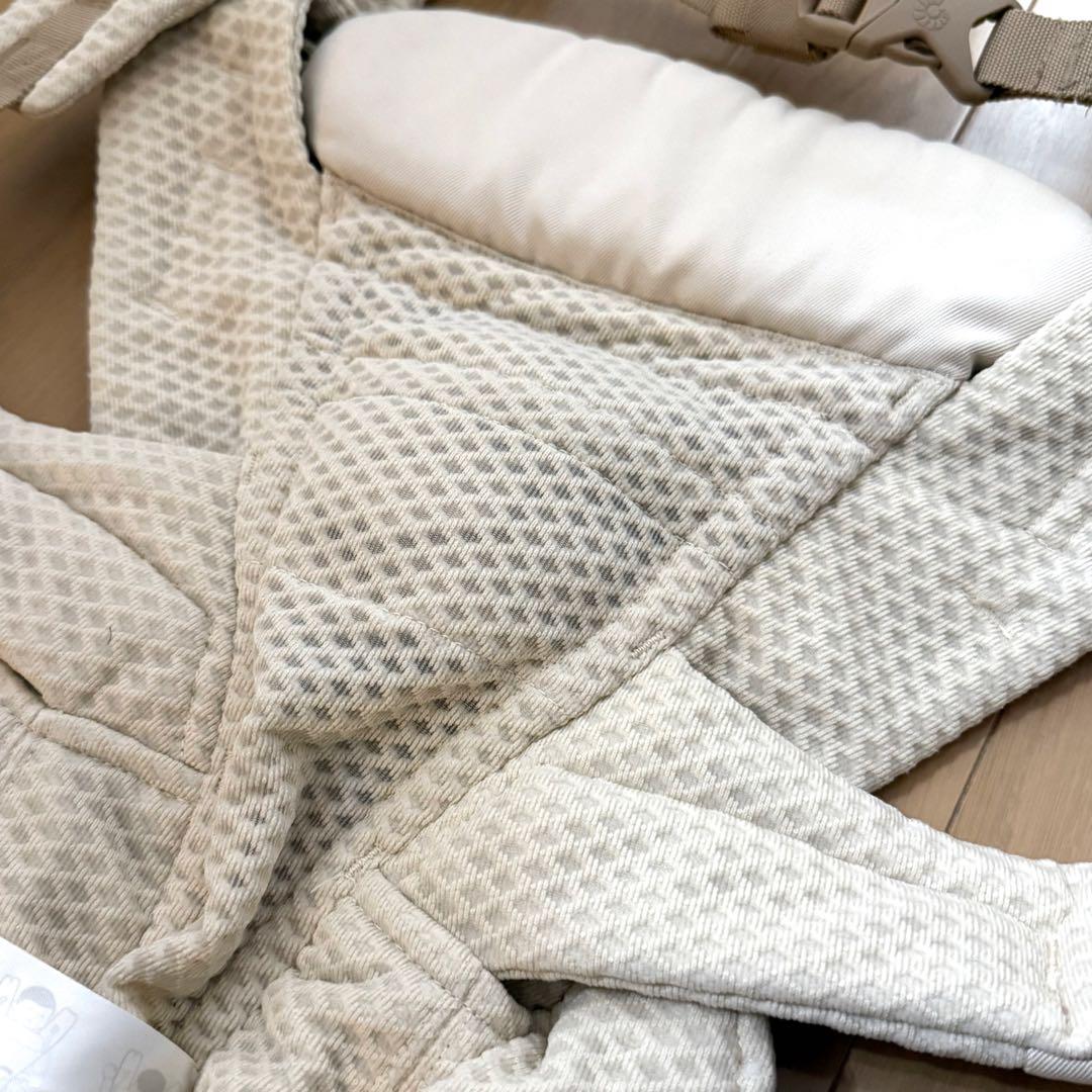 美品【エルゴベビー 】抱っこ紐　 オムニブリーズ　ナチュラルベージュ