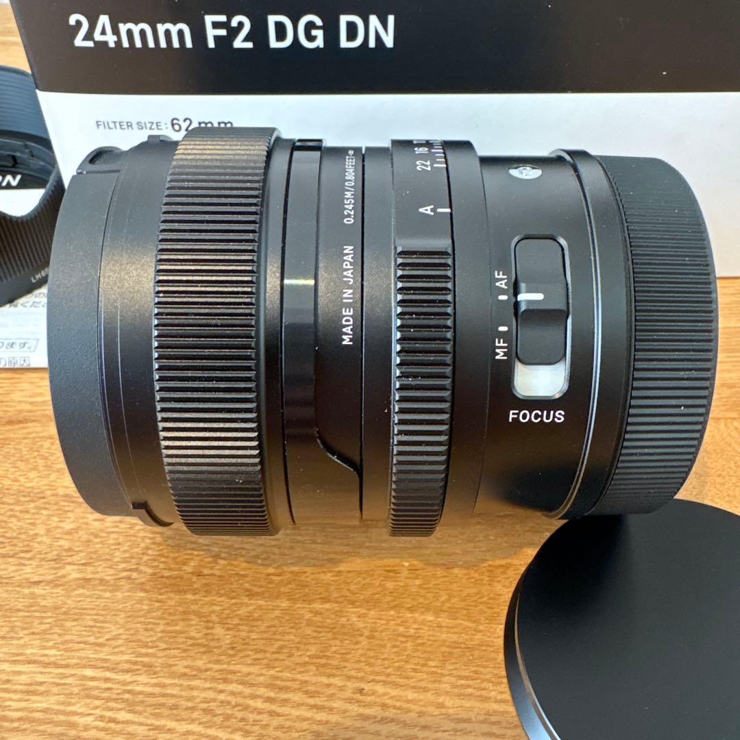 SIGMA 24mm F2 DG DN レンズ Lマウント用
