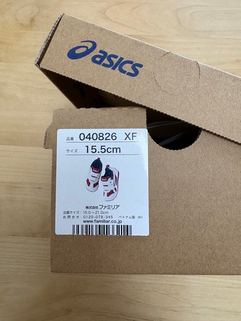 familiar アシックス　スニーカー