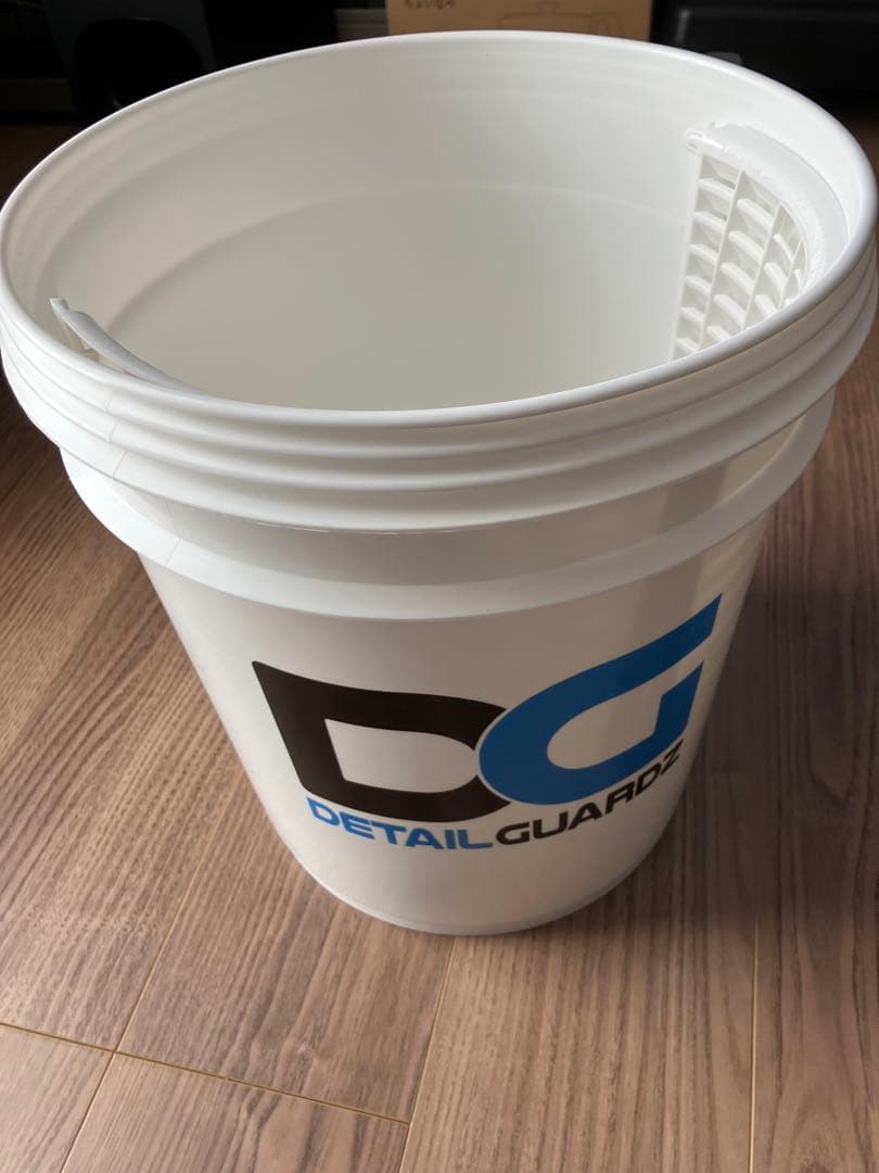 一度のみ使用☆DETAIL GUARDZ 洗車バケツ3点装着済★即使用可能★