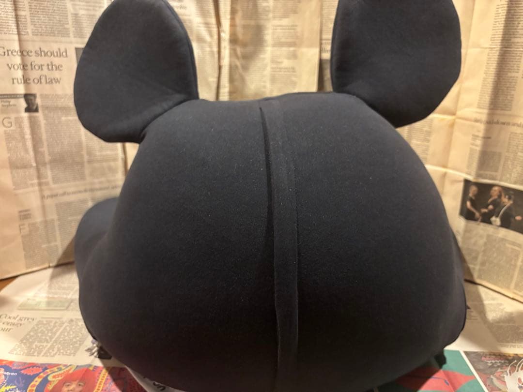 完売品希少☆Yogiboヨギボーディズニー サポート　ミッキービーズクッション