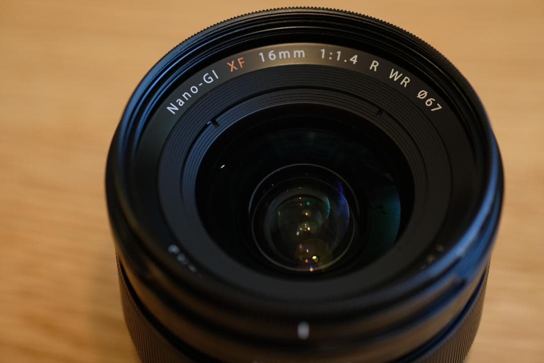 フジノンレンズ XF16mmF1.4 R WR　Xマウント単焦点レンズ　新品同様