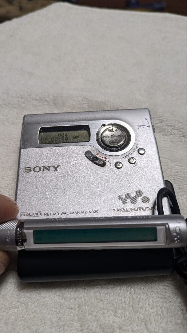 み*ん様 SONY MDプレーヤー セット販売 MZ-N920 MZ-E730