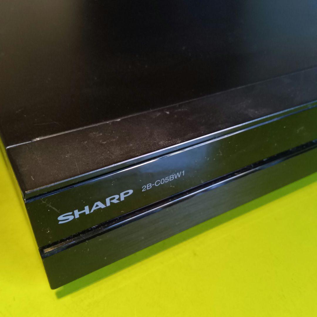 SHARP AQUOSブルーレイ 2B-C05BW1　本体使用時間少なめ