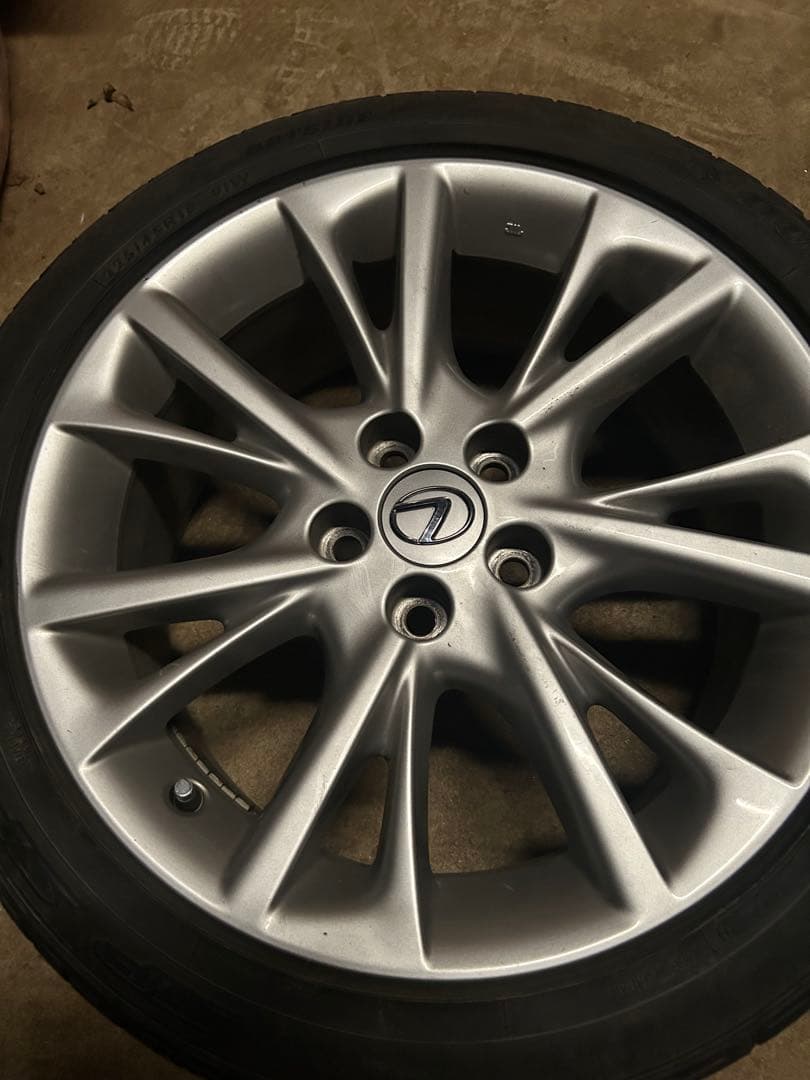 送料込 Lexus 18インチ ホイール4本セット