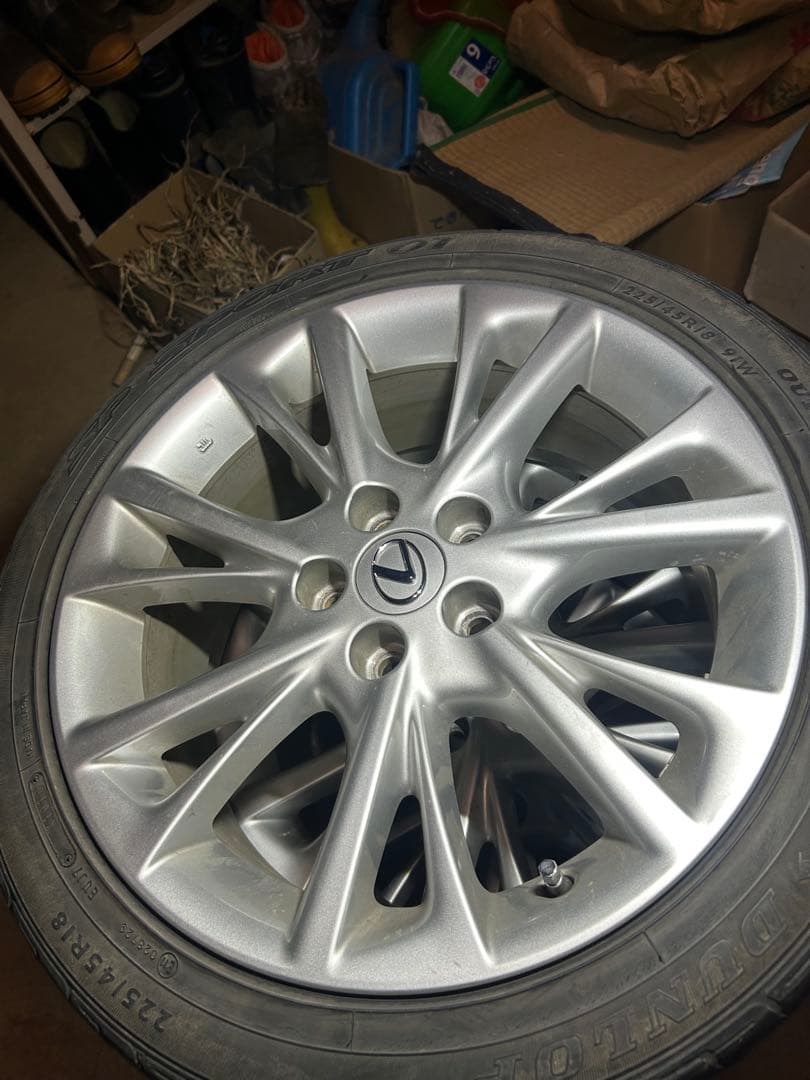 送料込 Lexus 18インチ ホイール4本セット