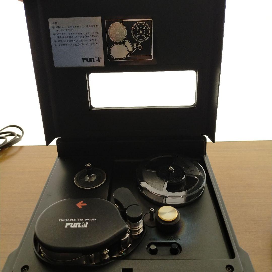 C31 フナイ ポータブル VTR F-703V ジャンク品