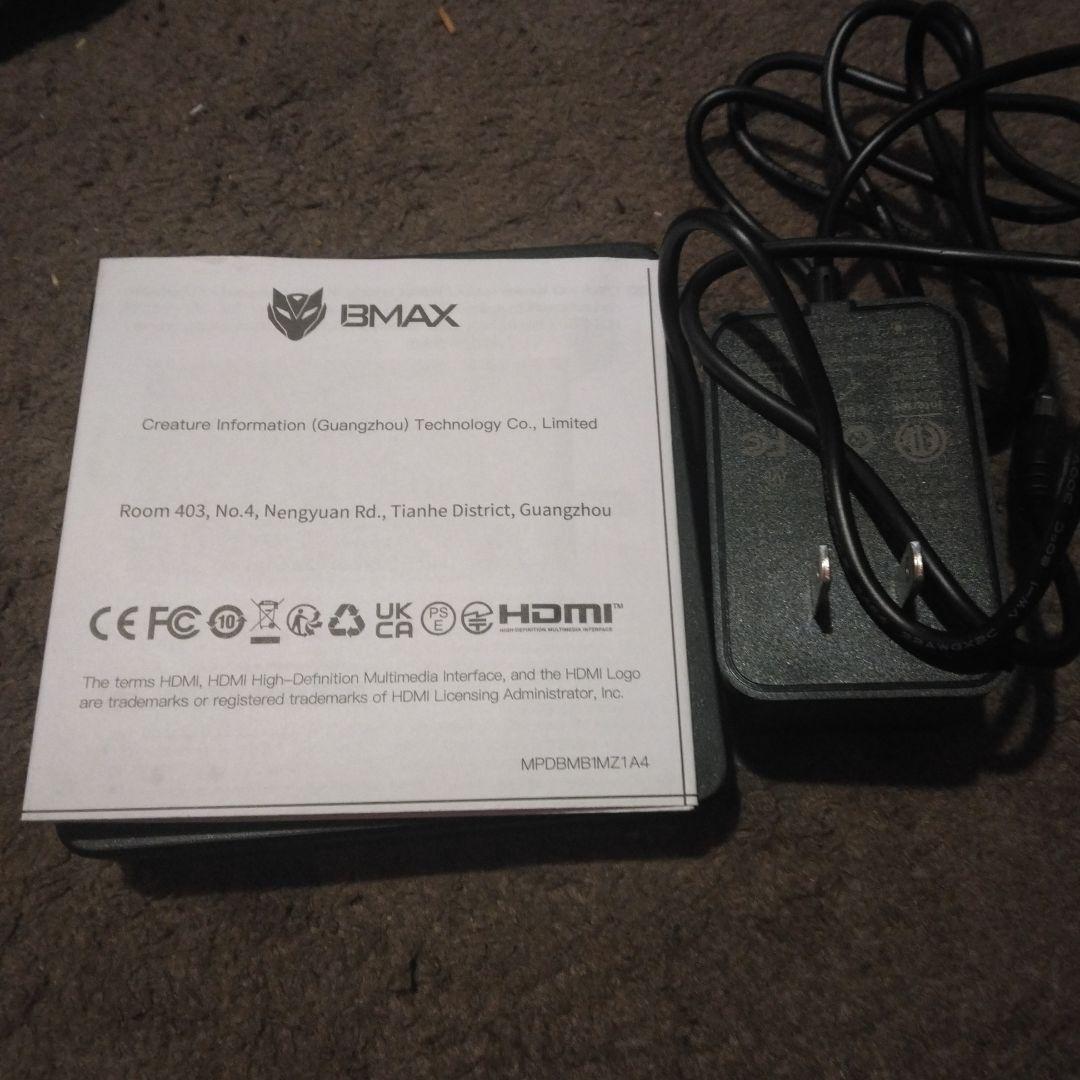 ミニPC BMAX Mini PC 8GB RAM 128GB SSD