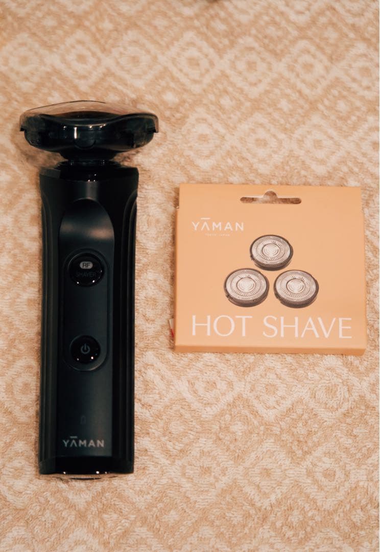 【新品替刃付属】YA-MAN HOT SHAVE メンズシェーバー