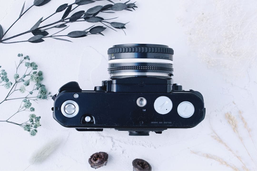 完動品 ◉ Nikon FA 単焦点レンズ付き フィルムカメラ