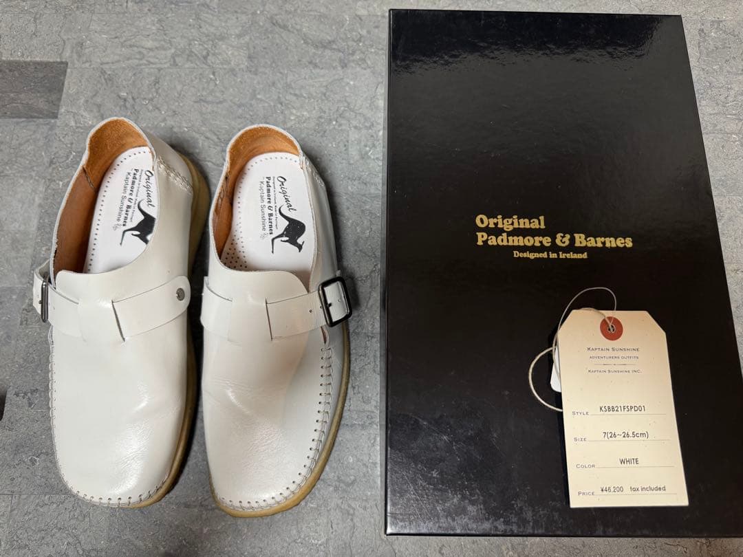 KAPTAIN SUNSHINE×Padmore&Barnes モカシンシューズ