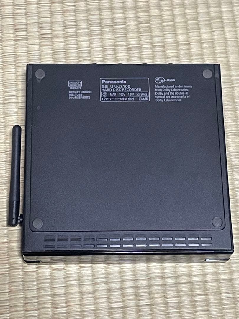 Panasonic プライベートビエラ　UN-JD10T1 HDDレコーダー