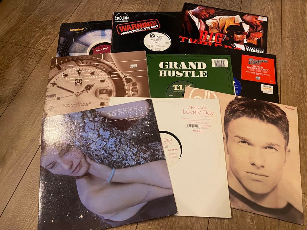 レコードまとめて約90枚 HIPHOP⑥