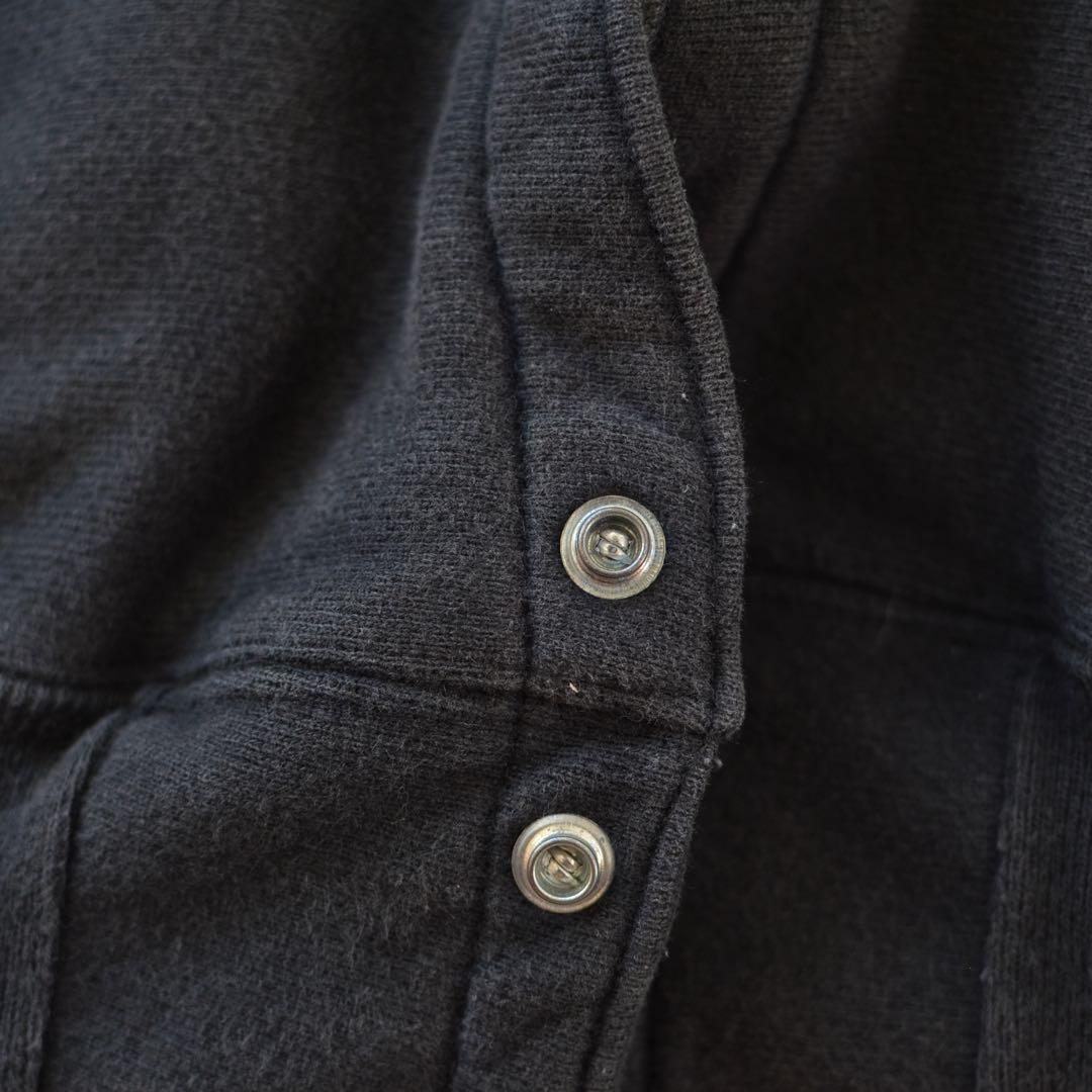 90s Champion スナップボタン ブラック 黒　メキシコ製