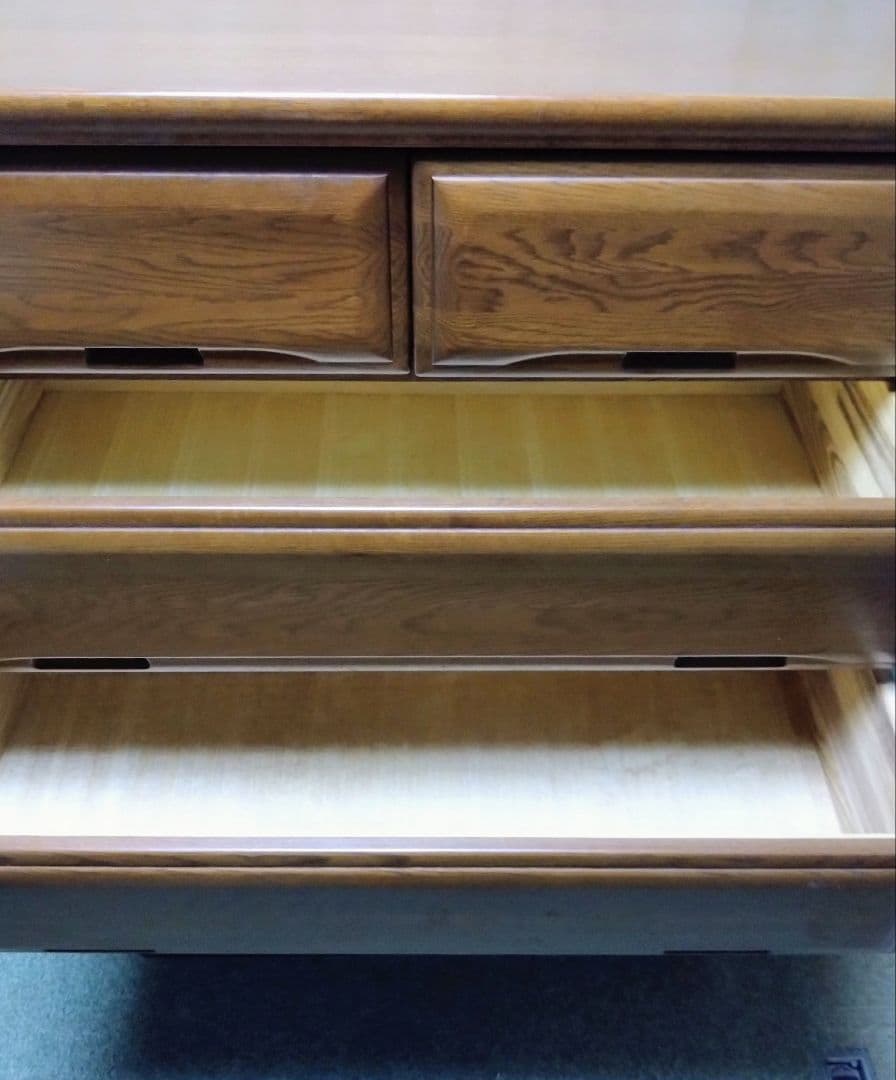 美品　田中工芸家具　整理ダンス　日本製　6段　横浜市中区での引き渡し可能