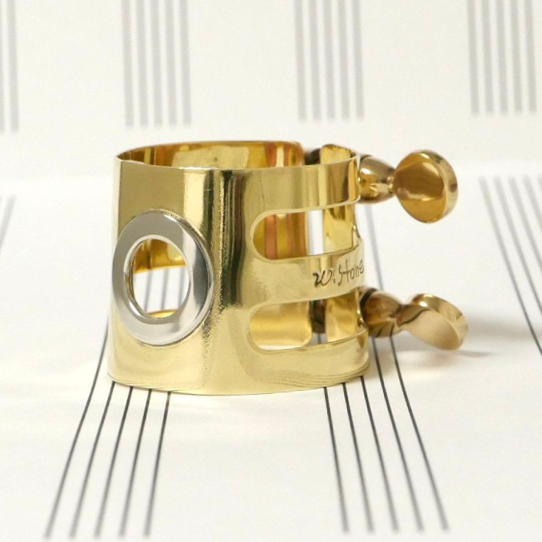 ウッドストーンWood Stone テナーサックスラバーマウスピース用リガチャー