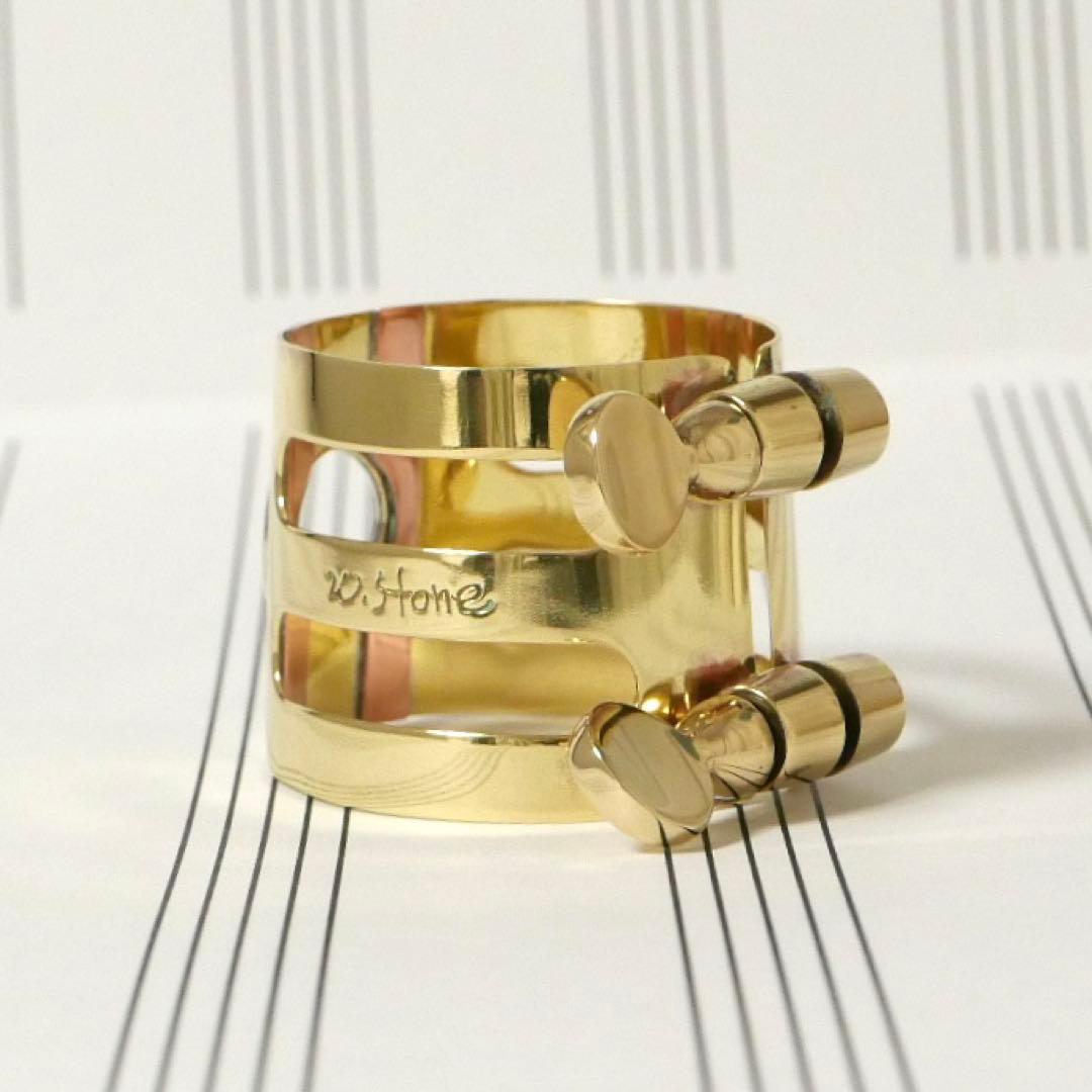 ウッドストーンWood Stone テナーサックスラバーマウスピース用リガチャー