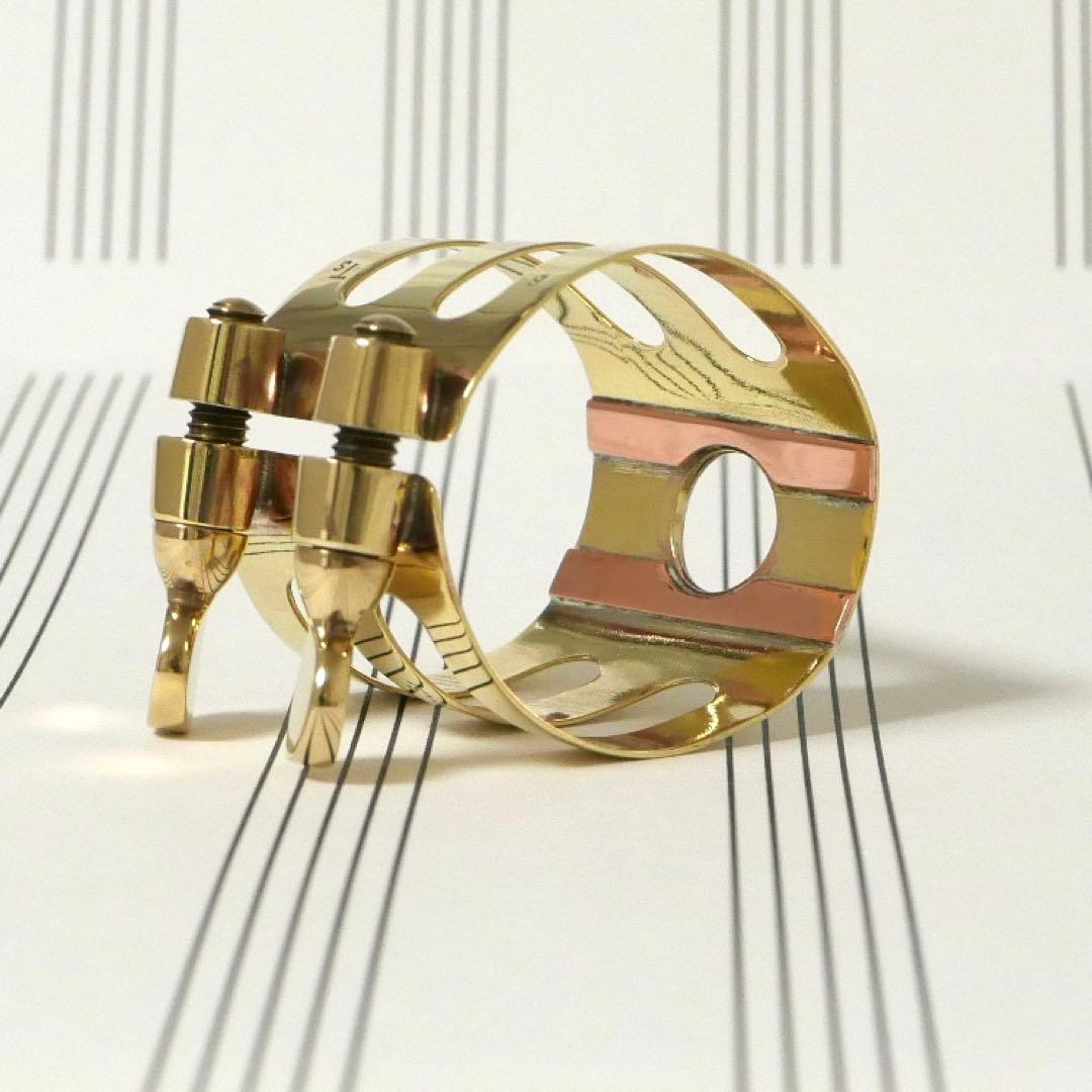 ウッドストーンWood Stone テナーサックスラバーマウスピース用リガチャー