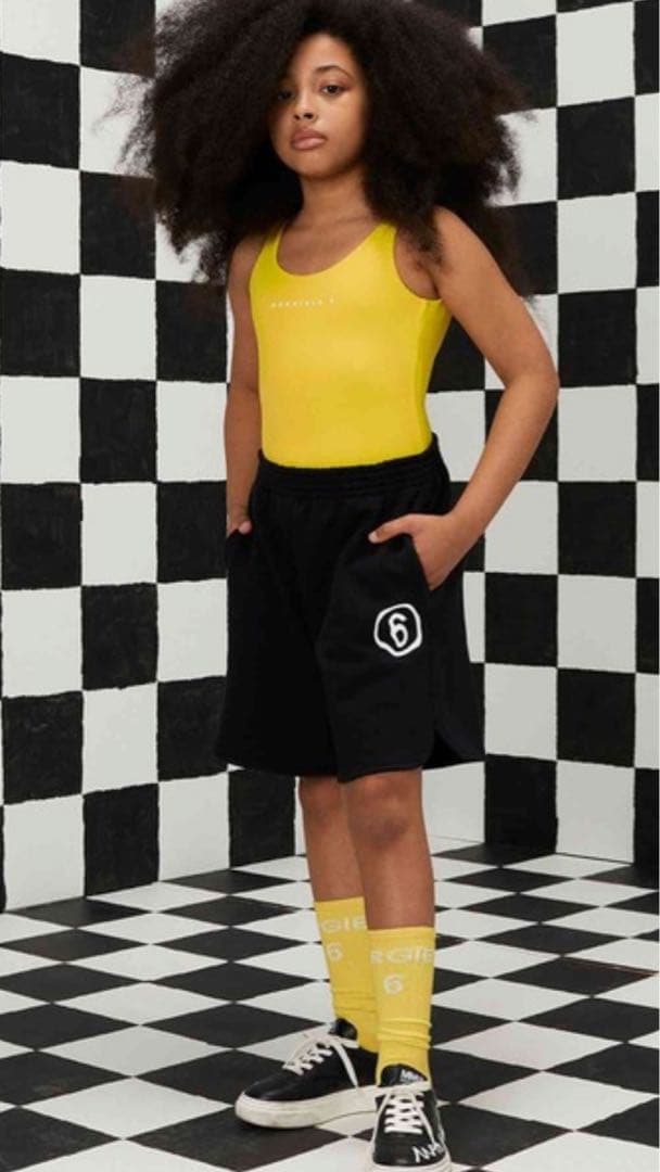 MM6 Maison Margiela(エムエムシックス)ロゴショートパンツ