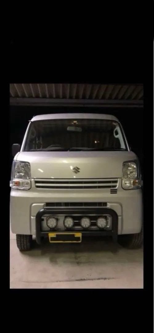 17v.17w.64v.64wエブリィフロントパイプバンパー、フォグランプ付！