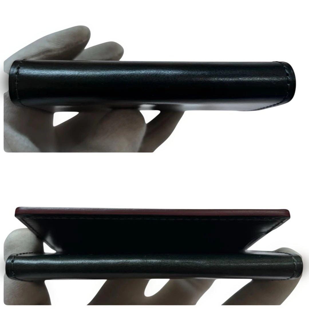 【美品/約4万】 GANZO ガンゾ AVON 名刺入れ ブライドルレザー 濃緑