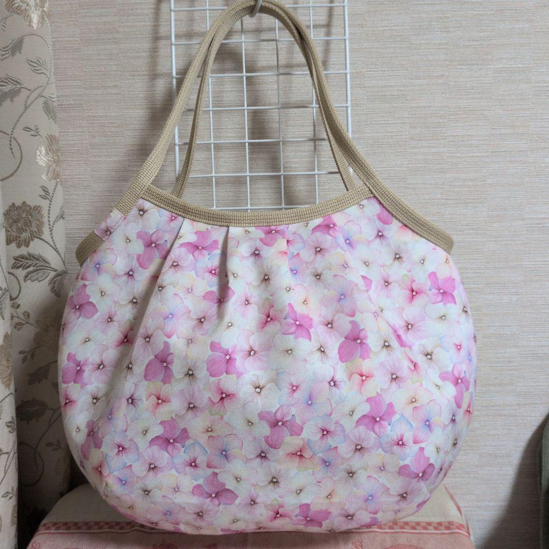 春幸秋様　Lサイズ グラニーバッグ　ハンドメイド