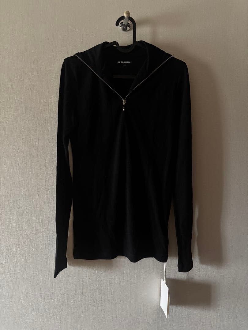 新品未使用⭐︎JILSANDER ブラック ハイネック Tシャツ