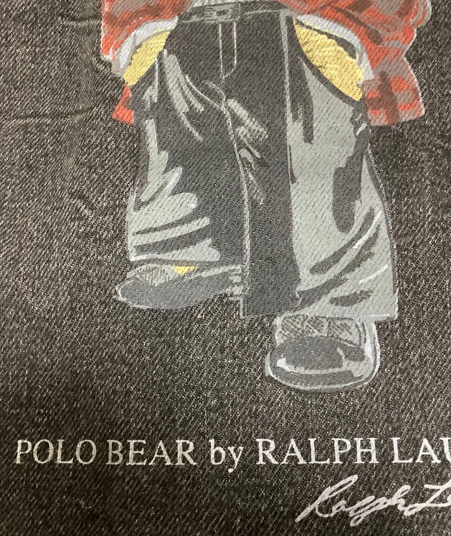 【新品未使用タグ付き】ポロラルフローレン　ベア　Gジャン　グレー