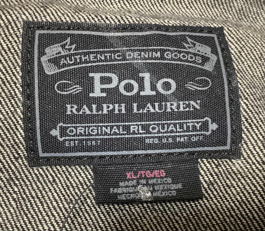 【新品未使用タグ付き】ポロラルフローレン　ベア　Gジャン　グレー