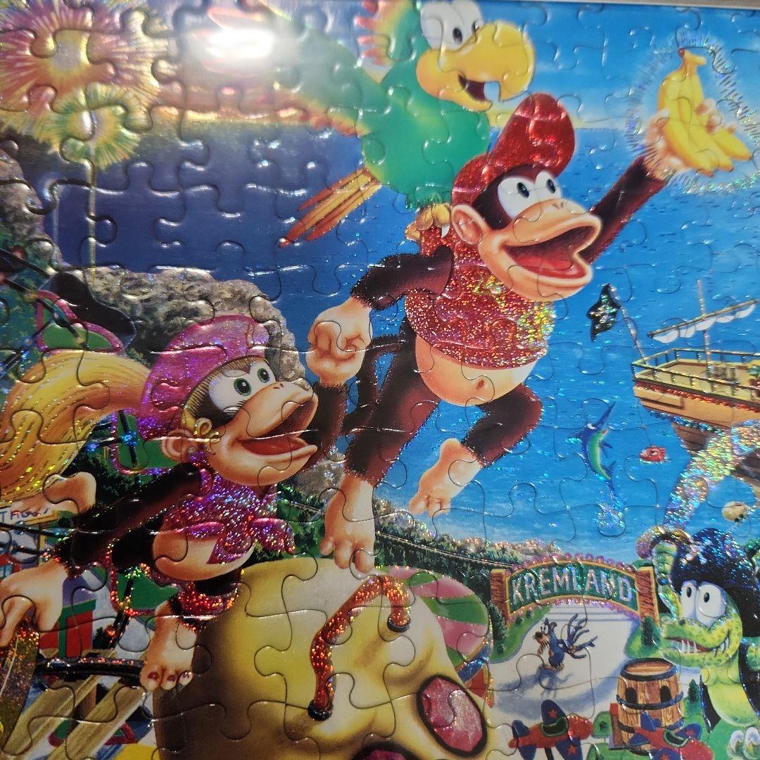 スーパードンキーコング2 クレムランド ホログラム ジグソーパズル300ピース