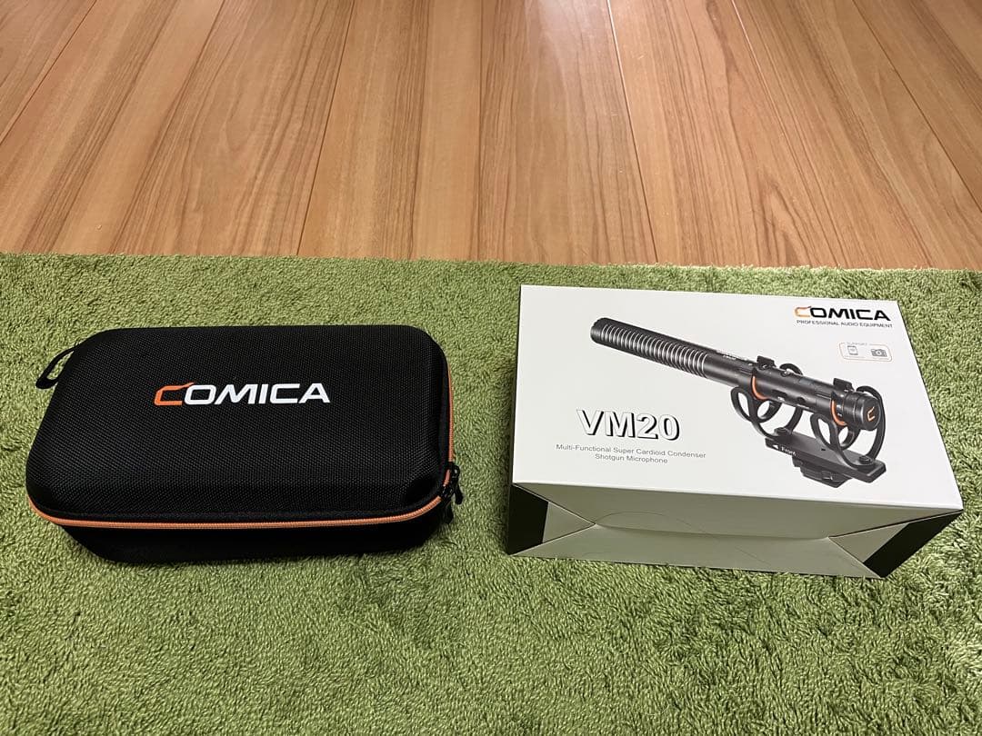 外付けマイク COMICA VM20 スマホ対応 カメラ対応